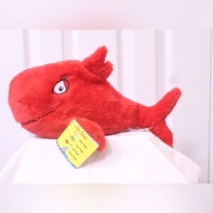 Kohl’s Cares Dr. Seuss Red Fish NEW Stuffed Animal